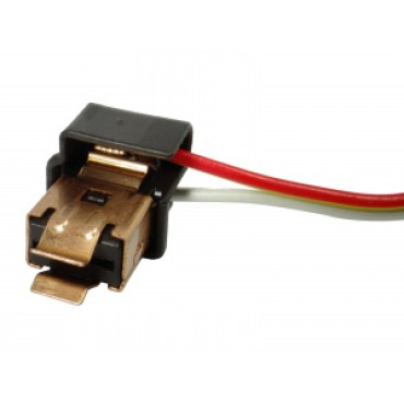 Разъем герметичный с проводом 0.75мм² на 2 контакта